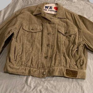 Esprit Military Green Color "Denim Look" Jacket